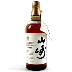 Ｏ*型様 山崎特級ノンエイジ初期ラベル50mlSuntoryPureMaltWh 特級 サントリーピュアモルトウイスキー山崎 初期ボトル