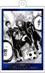 【中古】雑貨 剣城斬鉄＆御影玲王＆凪誠士郎 「ブルーロック 場面写アクリルキーホルダーverA」