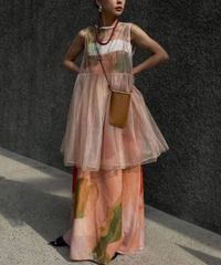 ワンピース AMERI 3WAY MARGOT GEL ART DRESS AMERI 3WAY MARGOT GEL ART DRESS - メルカリ