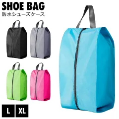 シューズケース 防水 シューズバッグ シューズ入れ シューズ袋 防水シューズケース スポーツ サッカー バスケ 陸上 スパイク入れ 小学生 上履き入れ 中学生 部活 旅行 ジム アウトドア ゴルフ 靴入れ メンズ レディース 折りたたみ L XL y6