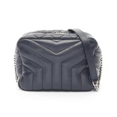 サンローランパリ SAINT LAURENT PARIS ショルダーバッグ ルル ボーリング 454317 レザー ルル ショルダーバッグ レディース Used B
