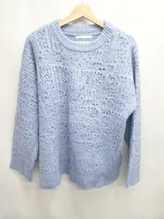 ■ ⊆ KBF アーバンリサーチ 長袖 ニット サイズF ブルー系 レディース E  【1507100008763】