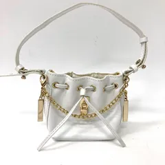 【Samantha Thavasa】サマンサタバサ ミニバッグ バッグチャーム ホワイト ☆