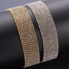 ☆10ヤード　2巻き　ライトストーン（シルバー＋ゴールド） ダイヤストーンチェーン　手芸 水晶クリスタルチェーン  縫製工芸 DIY　ロール 装飾素材 縫製 手芸用