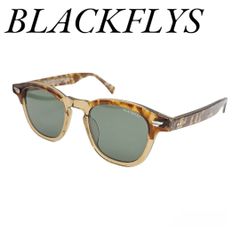 BLACKFLYS NOAM ハバナクリアベージュ グリーンレンズ04 サングラス