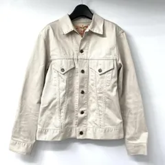 【中古】SUGARCANE 60smodelジャケット サイズ38 ホワイト SC12750 タグ破れ シュガーケーン[17]のサムネイル