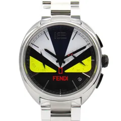 フェンディ FENDI 腕時計 モンスターバグズ クロノデイト 21200G ブラック ステンレススチール モンスターバグズ クロノデイト メンズ Used Aのサムネイル