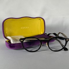 GUCCI グッチ メガネ ボストン型 伊達メガネ