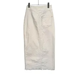 Nanushka (ナヌーシュカ) ■ ⑤ 18060463000330 デニムラップスカート レディース ホワイト XS