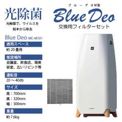光除菌 空気清浄器 ブルーデオ MC-M101・M型交換用集じんフィルターセット