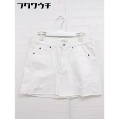 ◇ Sonny Label URBAN RESEARCH ダメージ加工 カットオフ ミニ 台形 スカート サイズ38 ホワイト レディース  【中古】 【1111300000948】