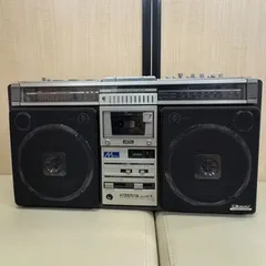 【美品】【完品】SHARP GF-212 ラジカセ FM/AMカセットプレーヤー SHARP GF-212 FM/AM Stereo Radio Cassette Recorder - Old Boomboxes