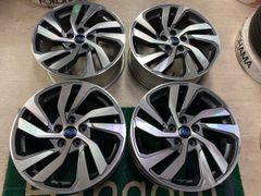 スバル レヴォーグVM4 後期純正◆18インチ 7.5J +55 5/114.3◆純正グレードアップや流用、車検用などに!!スバル フォレスター