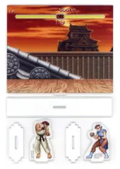 【中古】アクリルスタンド・アクリルパネル リュウ＆春麗 アクリルスタンドセット 「一番くじ ストリートファイター」 B賞