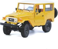 WPL JAPAN C34 WPL 正規品 技適マーク付き 1/12スケール 4WD 四輪駆動 RCカー ロッククローリング クローラー 本格的 バッテリー付き（イエロー）
