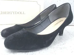 ◇ LibertyDoll リバティードール パンプス ヒール LL ブラック *  【1002799284059】