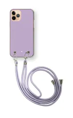 iPhone 16 Pro アイフォン16プロ スマホケース スマホショルダー ハート パステル シンプル ストラップ 調節可能 152cm  カラー02