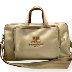 美品 クレージュ 2way ボストンバッグ ショルダーバッグ ブラウン 旅行 美品 クレージュ 2way ボストンバッグ ショルダーバッグ