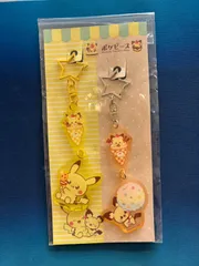 ポケピース　アクリルキーホルダーセット ピカチュウ&ピチュー