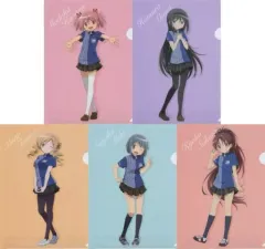 【中古】クリアファイル 全5種セット オリジナルA4クリアファイル 「魔法少女まどか☆マギカ 10周年×ローソン」 対象商品購入特典