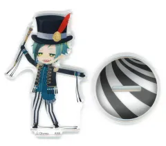 【中古】アクリルスタンド・アクリルパネル フロイド・リーチ 「ディズニー ツイステッドワンダーランド プレミアムハロウィーン POP UP SHOP ミニアクリルスタンドコレクション プレイフル・ドレス ver.」