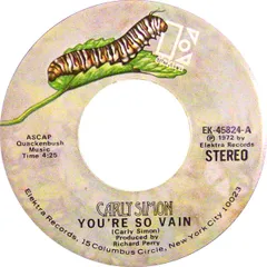米7” Carly Simon Youre So Vain EK45824 Elektra /00080