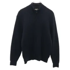 ダーバン 日本製 ニットジャケット M ネイビー Durban ブルゾン メンズのサムネイル