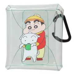 【メール便】まんがクレヨンしんちゃん ミニポーチ クリアマルチケース SS 冬 原作35周年 マリモクラフト 小物入れ キャラクター グッズ 