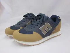 レディース　スニーカー　moz  モズ　MZ-30226　軽量　カジュアル　ネイビー　24.5㎝