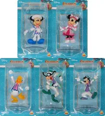 【中古】置物・装飾品 全5種セット オーナメント 「ディズニー クリスマスオーナメントくじ 2022」 ミッキー ＆ フレンズ シリーズ フィギュアオーナメント賞