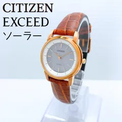 新品】シチズン エクシード CITIZEN EXCEED ソーラー腕時計 EX2072-16A 