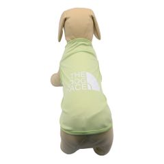ペット用品 犬服 通気性 thedogface ドッグウェア ペットウェア　かわいいおしゃれ　小型犬　中型犬　お散歩　春夏　the dog face 緑色