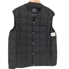 タイオン TAION キルティングダウンベスト メンズ JPN：L 