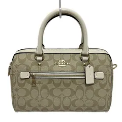 美品 COACH コーチ 83607 シグネチャー PVC×レザー 楽天市場】コーチ バッグ ハンドバッグ ショルダーバッグ