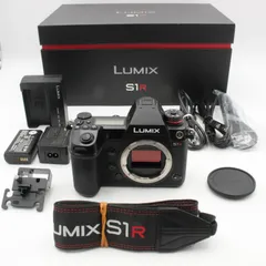 lumix s1r ボディ　箱付属品あり美品 Panasonic 中古 1年保証 美品 LUMIX S1R ボディ ブラック [DC