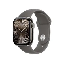 「新品」Apple Watch Series 10 GPS+Cellularモデル 42mm MWXE3J/A [ナチュラルチタニウムケース・ストーングレイスポーツバンド M/L]