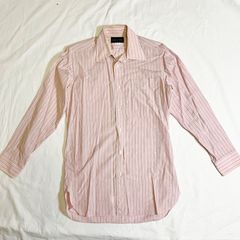 CILINE　セリーヌ シャツ 薄ピンク　ストライプ