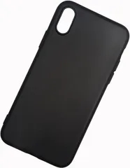 JACRON iPhonexr ケース ブラック 耐衝撃 落下防止 軽・薄型 ストラップホール付き 柔軟 砂艶消しの質感 ほこりが付かない 滑り止め 6.1インチ専用 スマートフォンケース(TTD-OKP-265)