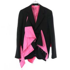 COMME des GARCONS HOMME PLUS コム デギャルソンオムプリュス 25SS ドッキングテーラードジャケット PO-J054 ブラック XSのサムネイル