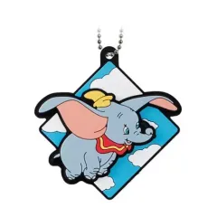 【中古】キーホルダー ダンボ 「ディズニー クラシックキャラクター カプセルラバーマスコット」