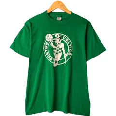 古着 ~80年代 TRENCH NBA BOSTON CELTICS ボストンセルティックス ロゴプリントTシャツ USA製 メンズL相当 ヴィンテージ/eaa566589