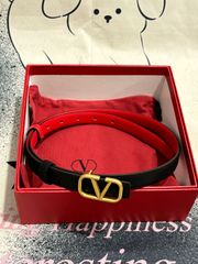 VALENTINO ヴァレンティノ  レディース ベルト ブラック