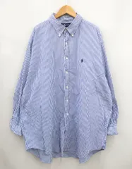 RALPH LAUREN ラルフローレン YARMOUTH  ボタンダウン ストライプシャツ　17-1/3