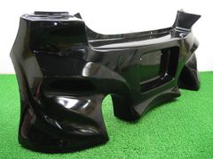 MRワゴン モコ リアバンパー 黒 スズキ 社外 中古 バイク 部品 牙エアロ カッコイイ
