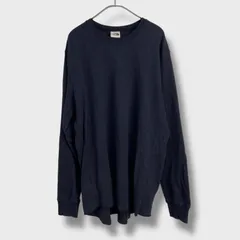 ☆THE NORTH FACE☆サーマルカットソー☆無地☆袖ワンポイント☆XXL☆ネイビー☆長袖Tシャツ☆F25M