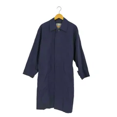 ヨウジヤマモト Yohji Yamamoto WORK SHOP 比翼ボタン コットンナイロン ステンカラーコート メンズ 表記無 のサムネイル
