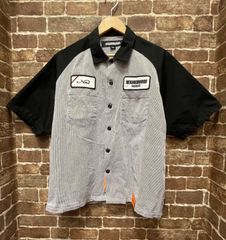 【レア】Dickies × Example コラボデニムジャケットM Dickies 作業服 作業着 D-1430 ストレッチデニムジャケット 「M