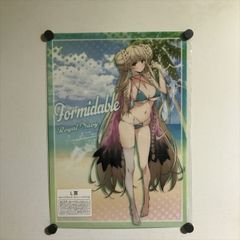 X2526 ◆未開封品 フォーミダブル　アズールレーン A3サイズ クリアポスター