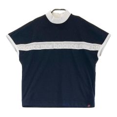 サイズ：1 NEW BALANCE GOLF ニューバランス 2023年モデル モックネック 半袖Tシャツ  ブラック系 [240101444205] ゴルフウェア レディース ストストのサムネイル