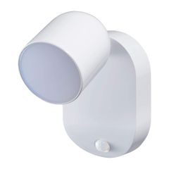 エルパ (ELPA) LEDセンサー付ライト (白色/電池式/防雨) 人感センサー/マグネット/ネジ止め可能/モード切替 (PM-L751W)